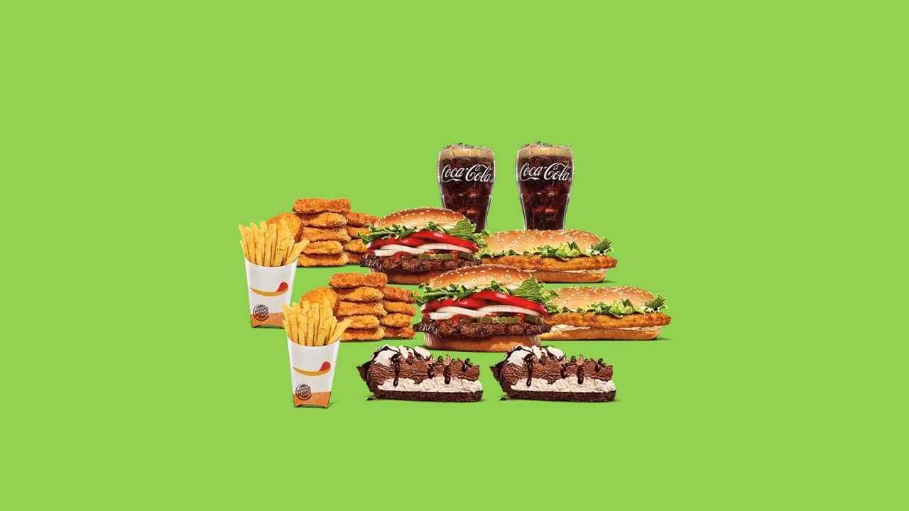 Burger King Family Bundle And Price BK MENU