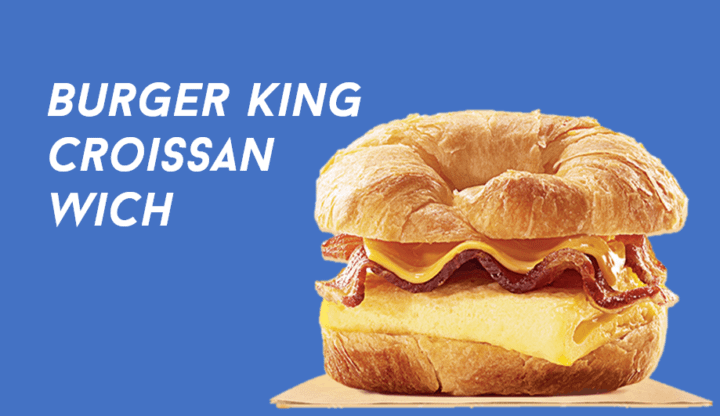 Burger King Croissan Wich Burger King Menus Menu